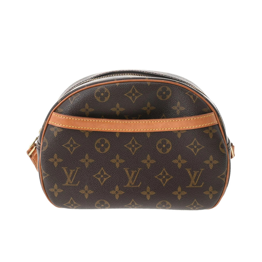 LOUIS VUITTON Monogram Blois Brown Canvas Shoulder Bag